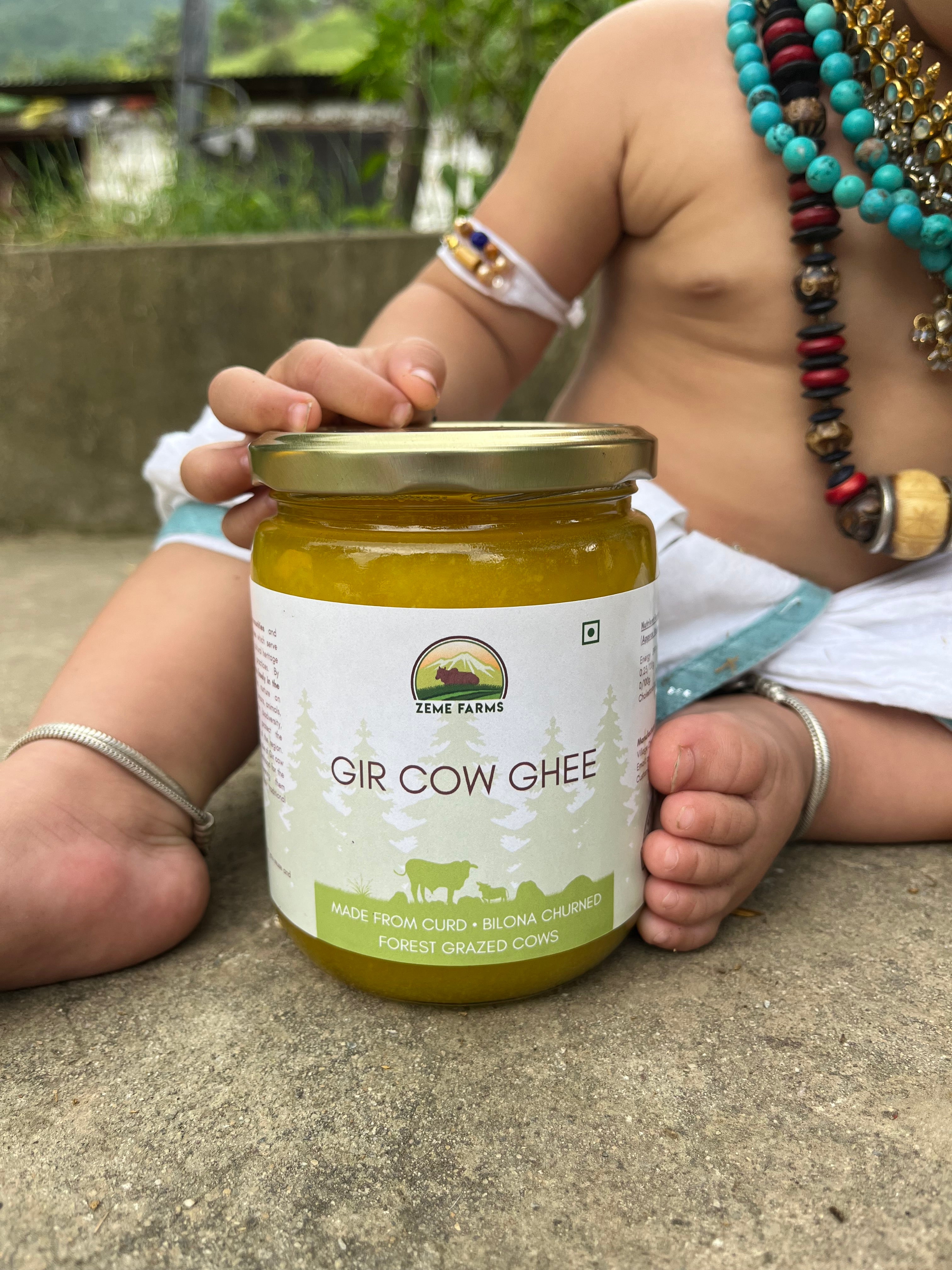 Forest Gir Cow Ghee | 500 ml | Glass Jar