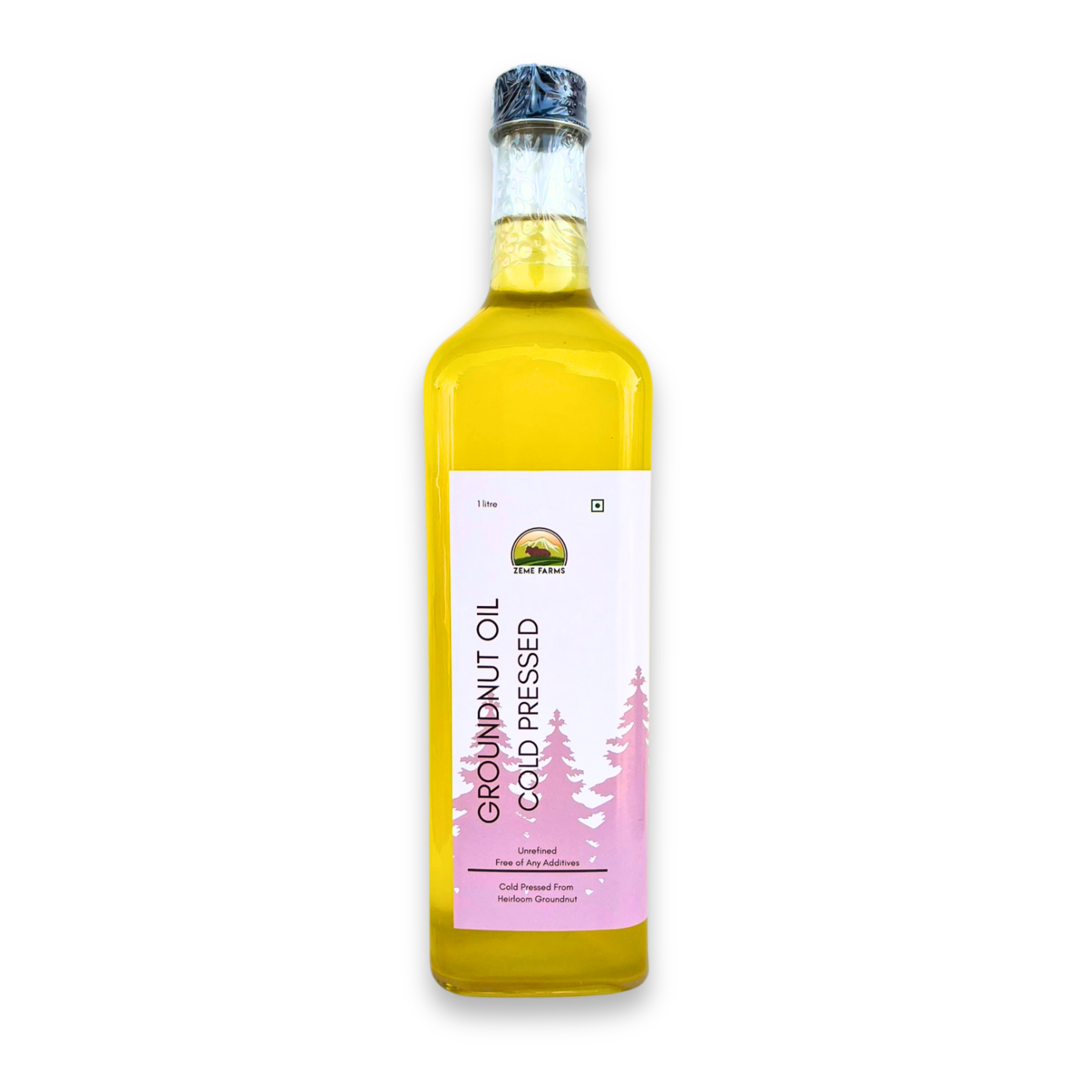 Zeme Farms Cold Pressed Groundnut Oil is pressed from the highest quality heirloom variety of Groundnut Seeds. Pure Unadulterated chemical-free and preservative-free