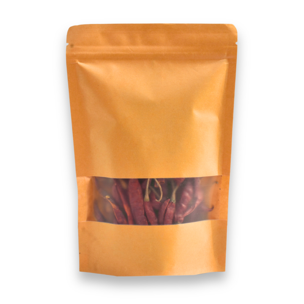 a packet or dry red himalayan chilly