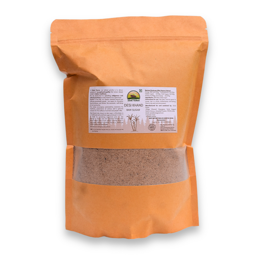 Desi Khand | Khandsari | Raw Sugar | 1 kg